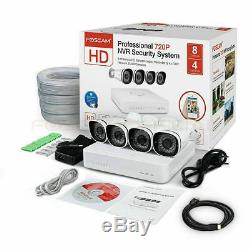 Foscam 8 Channels xPoE 4X 720P Security CCTV Camera 1TB HDD Surveillance System