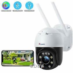 Full HD Outdoor Security Camera with Color Night Vision, Digital Zoom, Home CCTV