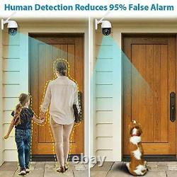 Full HD Outdoor Security Camera with Color Night Vision, Digital Zoom, Home CCTV