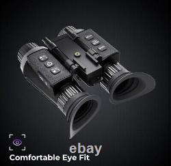 GOYOJO Night Vision Goggles Head-Mounted Binoculars Gift 4K Digital Infrared