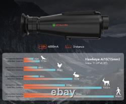 GTGUARD Thermal Monocular Ai 384x288 Thermal Night Vision Goggles Digital 8xZoom