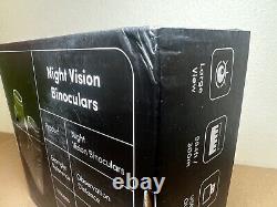 GTHUNDER 4K Rechargeable Infrared Digital Night Vision Binoculars, Open Box