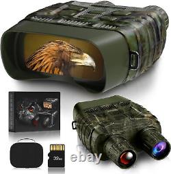 GTHUNDER Digital Night Vision Goggles Infrared Binoculars for Total Darkness-F