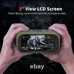 GTHUNDER Digital Night Vision Goggles Infrared Binoculars for Total Darkness-F
