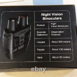 GTHUNDER FHD 1080P Digital Night Vision Goggles Binoculars For Total Darkness