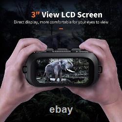 GTHUNDER Night Vision Goggles 4K Infrared Digital Binoculars with 3.2/3 HD Screen