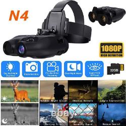 GTMEDIA 3D Head Mounted Night Vision Goggles Binoculars 5X Digital Zoom 985FT US