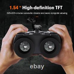 GTMEDIA N4 Head Mounted Night Vision Goggles Binoculars Digital IR Hunting 850nm