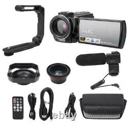 HDR-AE8 4K HD 3.0inch 16X WIFI Digital Video Camera Night Vision Camcorder FG