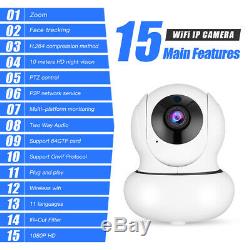 HD 1080P WIFI Security Automatic Tracking Camera IR Night Vision Zoom Camera