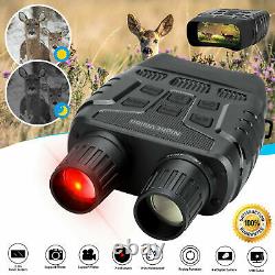 HD Digital Night Vision CAMERA Infrared Hunting Binoculars Scope IR Video Zoom V