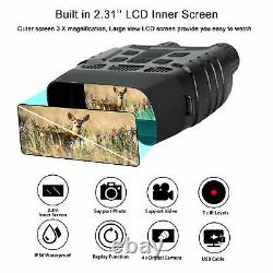 HD Digital Night Vision CAMERA Infrared Hunting Binoculars Scope IR Video Zoom V