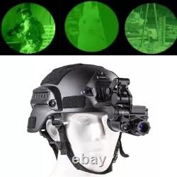 HD Digital Night Vision Goggles Monocular with Helmet Mount for Hunting Observe