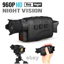 HD Digital Night Vision Monoculars Goggles Infrared Hunting Record Photo Video