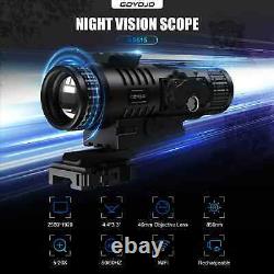 HD Digital Night Vision Scope 5-20X with 2560x1920 Ultra High Resolution