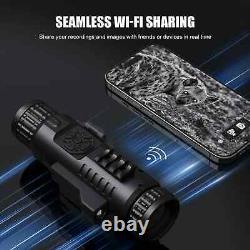 HD Digital Night Vision Scope 5-20X with 2560x1920 Ultra High Resolution