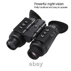 HD Night Vision Goggles Binoculars Digital IR Head Mounted Hunting Rechargeable