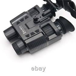HD Night Vision Goggles Binoculars Digital IR Head Mounted Hunting Rechargeable