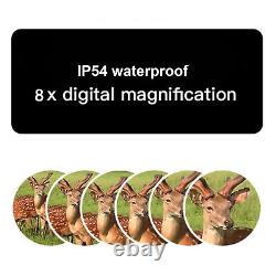 HD Night Vision Goggles Binoculars Digital IR Head Mounted Hunting Rechargeable
