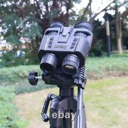 HD Night Vision Goggles Binoculars Digital IR Head Mounted Hunting Rechargeable