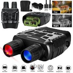 HD Video Digital Zoom Night Vision Infrared Hunting Binoculars Scope IR Camera