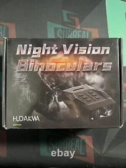 HUDAKWA 1080P Night Vision Goggles Binoculars Digital Infrared 2.5 Screen 181N