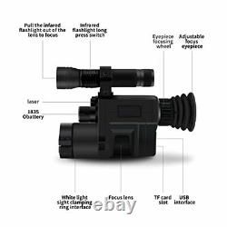 HUDAKWA WiFi Digital Night Vision Scope Video Camera for Riflescopes Hunting