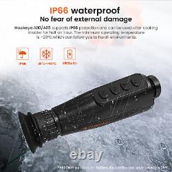 Handheld Hunting Thermal Monocular Night Vision AI384x288 12um 15mm 50Hz WiFi 8X