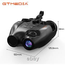 Head-Mounted Digital Infrared Night Vision Goggles Binoculars for 100% Darkness