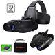 Head Mounted Fhd Night Vision Goggles Binoculars For Total Darkness Surveillance