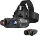 Head-mounted Night Vision Goggles Infrared Technology Hunting Binocular 32gb Sd