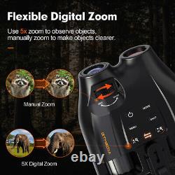 Helmet Mount Night Vision Goggles Infrared Digital Zoom Binoculars Video Record