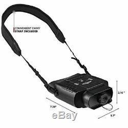 Hike Crew Night Vision Binocular, Digital Infrared Hunting Scope, Widescreen and
