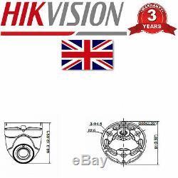 Hikivision 5mp Cctv Camera Ds-2ce56h0t-itmf 5mp 2.8mm Wide Angle Out Door Uk
