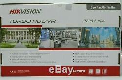 Hikvision Ds-7208huhi-k1 8ch Dvr 4k H. 265+264 Ahd/tvi 8mp-1080p (no Hdd) 2019