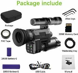 Hojocojo Digital Night Vision Scope 960P HD Digital Monocular with 850nm IR