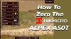 How To Zero The Hikmicro Alpex A50t Digital Day Night Vision
