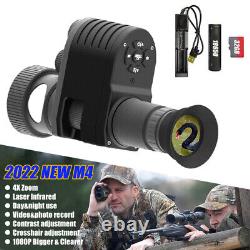 Hunting Digital Night Vision Rifle Scope Sight IR 1080P HD Camera with DVR USA