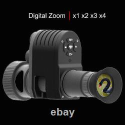 Hunting Digital Night Vision Rifle Scope Sight IR 1080P HD Camera with DVR USA