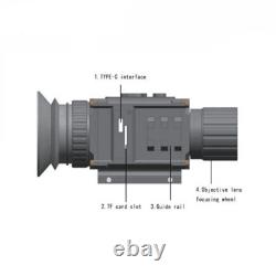 Hunting IR 850nm Night Vision Monocular Riflescope Sight Scope 4X Zoom Telescope