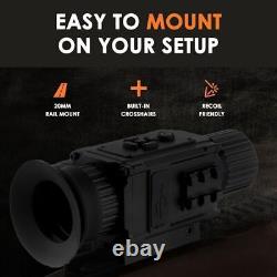 Hunting IR 850nm Night Vision Monocular Riflescope Sights Telescope 1-4X Zoom US