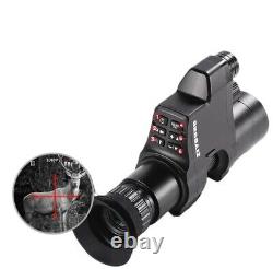 Hunting IR 940nm illuminator Monocular 1080P 32GB Infrared Night Vision Scope US