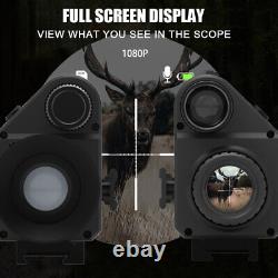 Hunting Laser IR 940nm Night Vision Camera Crosshair Sight Scope 4x Zoom Optics