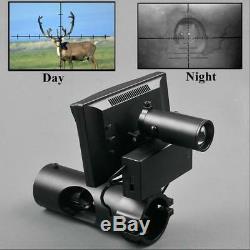 Hunting Optics Red Dot Sight Rifle ScopeTactical Digital Lnfrared Night Vision u