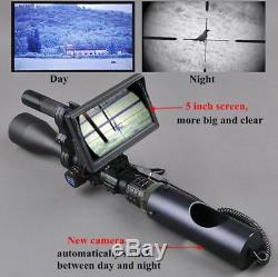 Hunting Optics Red Dot Sight Rifle ScopeTactical Digital Lnfrared Night Vision u