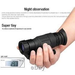 IR Digital Night Vision Scope Monocular 200m Infrared Device Hunting Camera