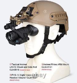 IR Night Vision Monocular Infrared NVG 1X32 Digital Optics for Tactical Helmet