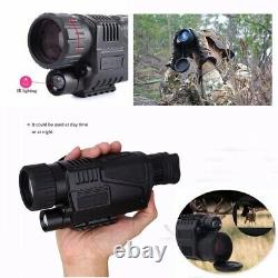 Infrared Day &Night Vision Device Digital Monocular Telescope Night Hunting 200m