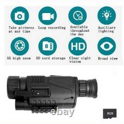 Infrared Day &Night Vision Device Digital Monocular Telescope Night Hunting 200m