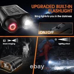 Infrared Digital Night Vision Binoculars Goggles 1080P 8X Digital Zoom Monocular